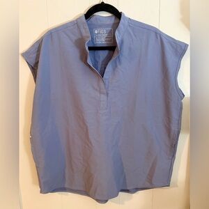 Figs Women's Top in Light Blue